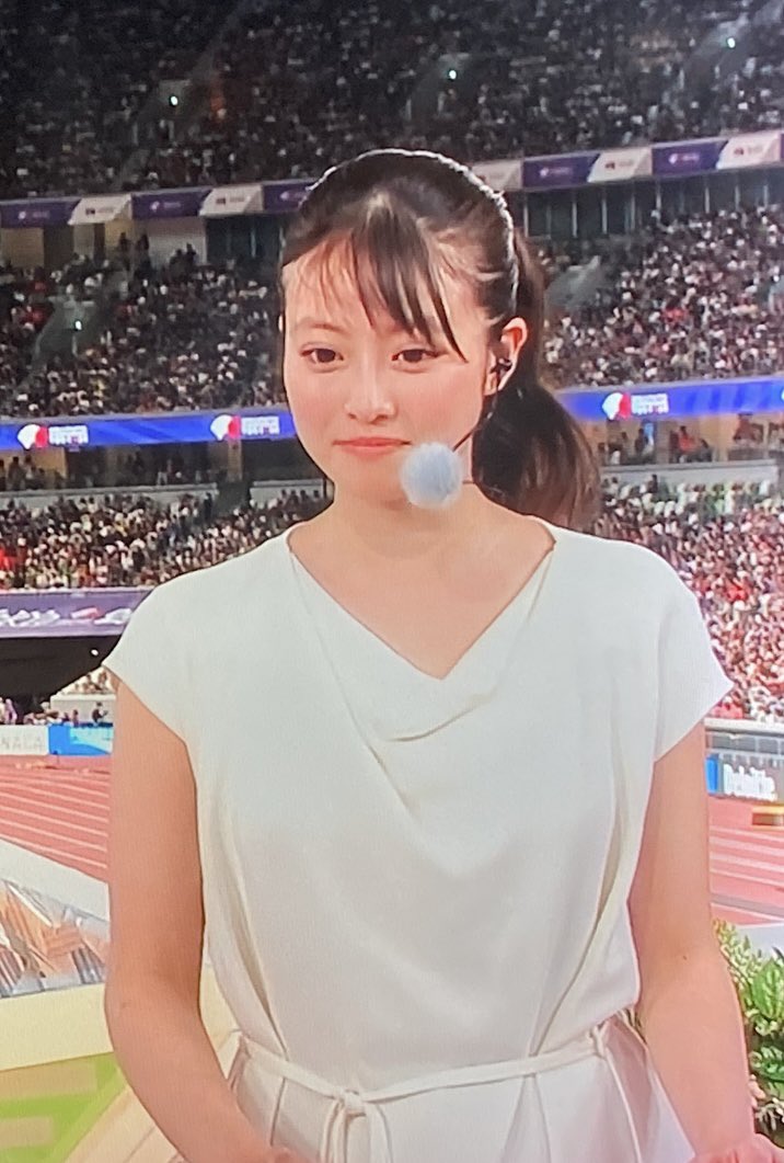美桜ちゃん可愛い🪽 #今田美桜 #世界陸上 #世界陸上東京2025