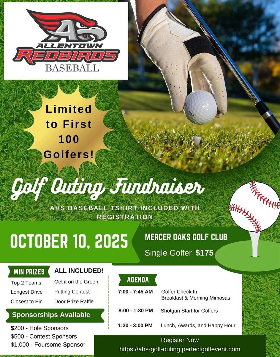 Have you signed up to play or sponsor?