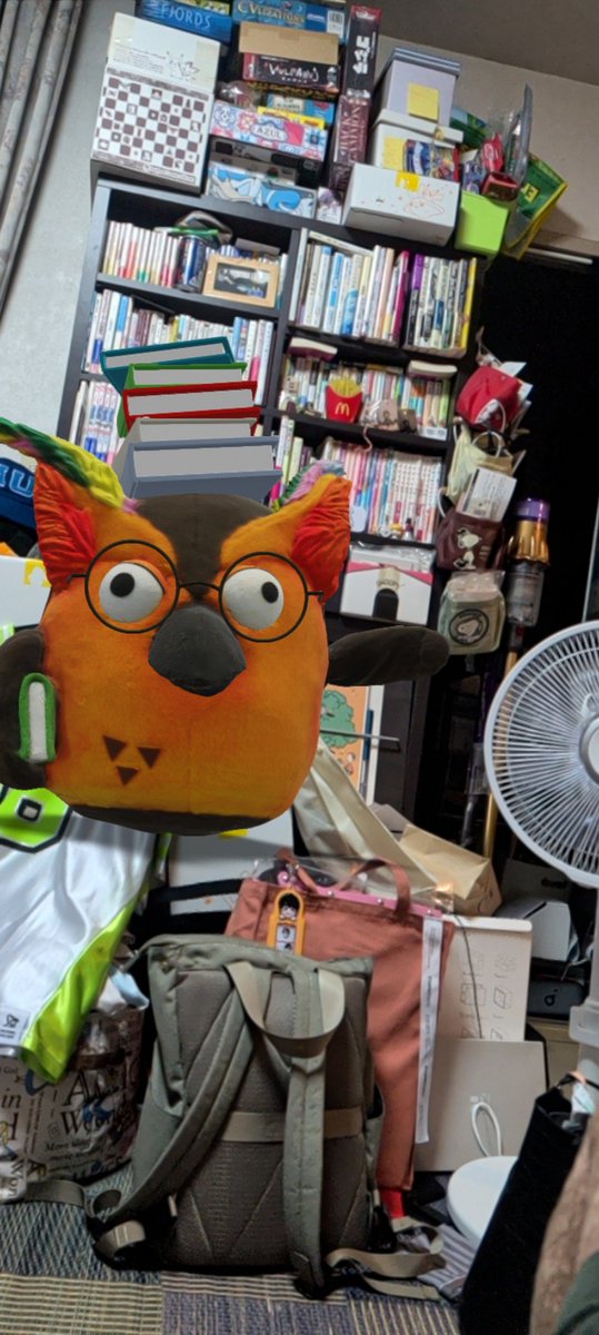 array's tweet image. 自宅！
#ARブッコローフォトチャレンジ