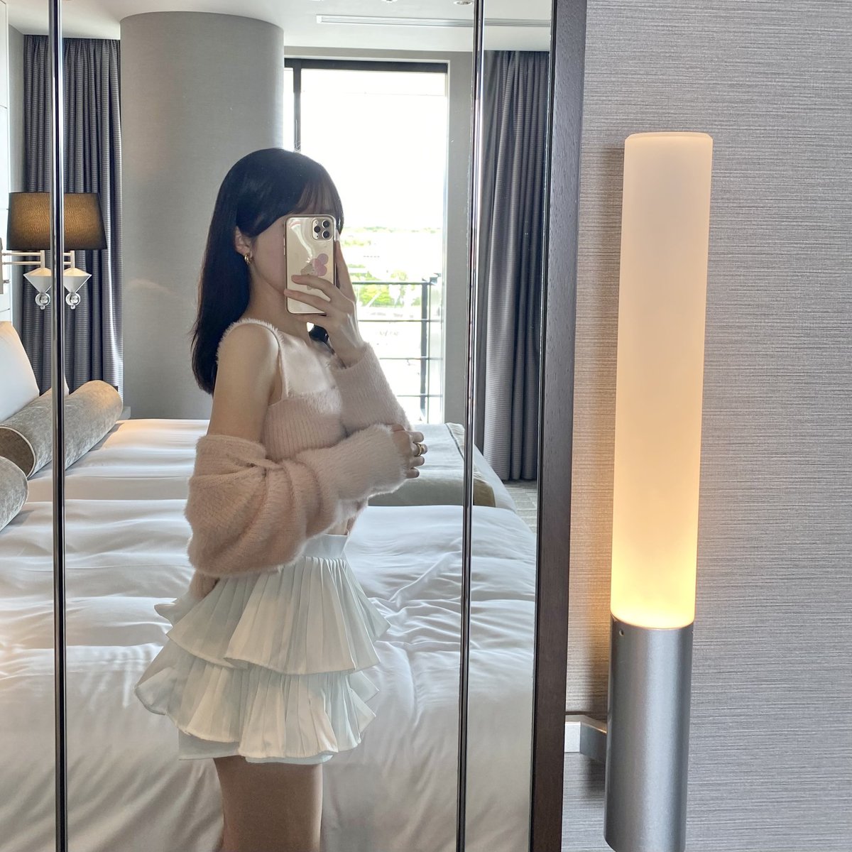 poco____poco's tweet photo. SHEINの当たりだったトップスとスカート🤍
どれもかわいくておすすめです！ https://t.co/wnOStImCWk