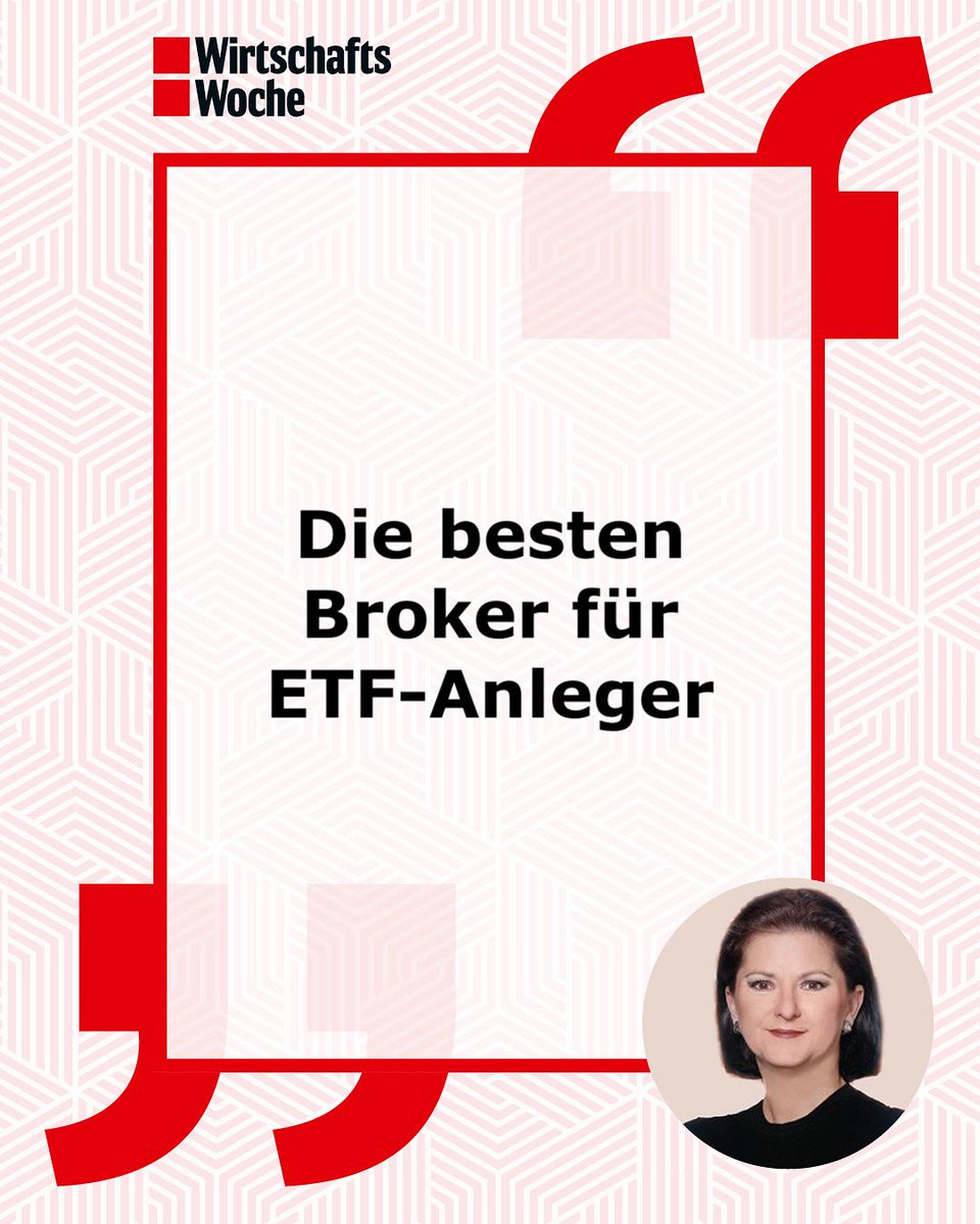 Die besten Broker für ETF-Anleger mit kleinem und großen Handelsvolumen - habe ich mir gemeinsam mit der FMH-Finanzberatung für die <a href="/wiwo/">WirtschaftsWoche</a> angeschaut: wiwo.de/finanzen/gelda… #broker #onlinebroker #etfs