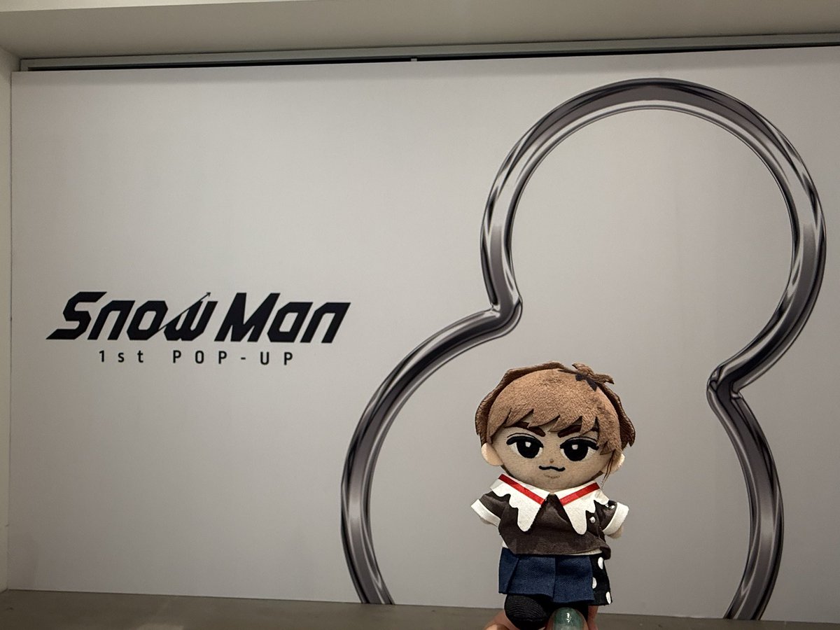 SnowMan POP UP STOREスタッフさんもとても優しくて、ゆっくりと