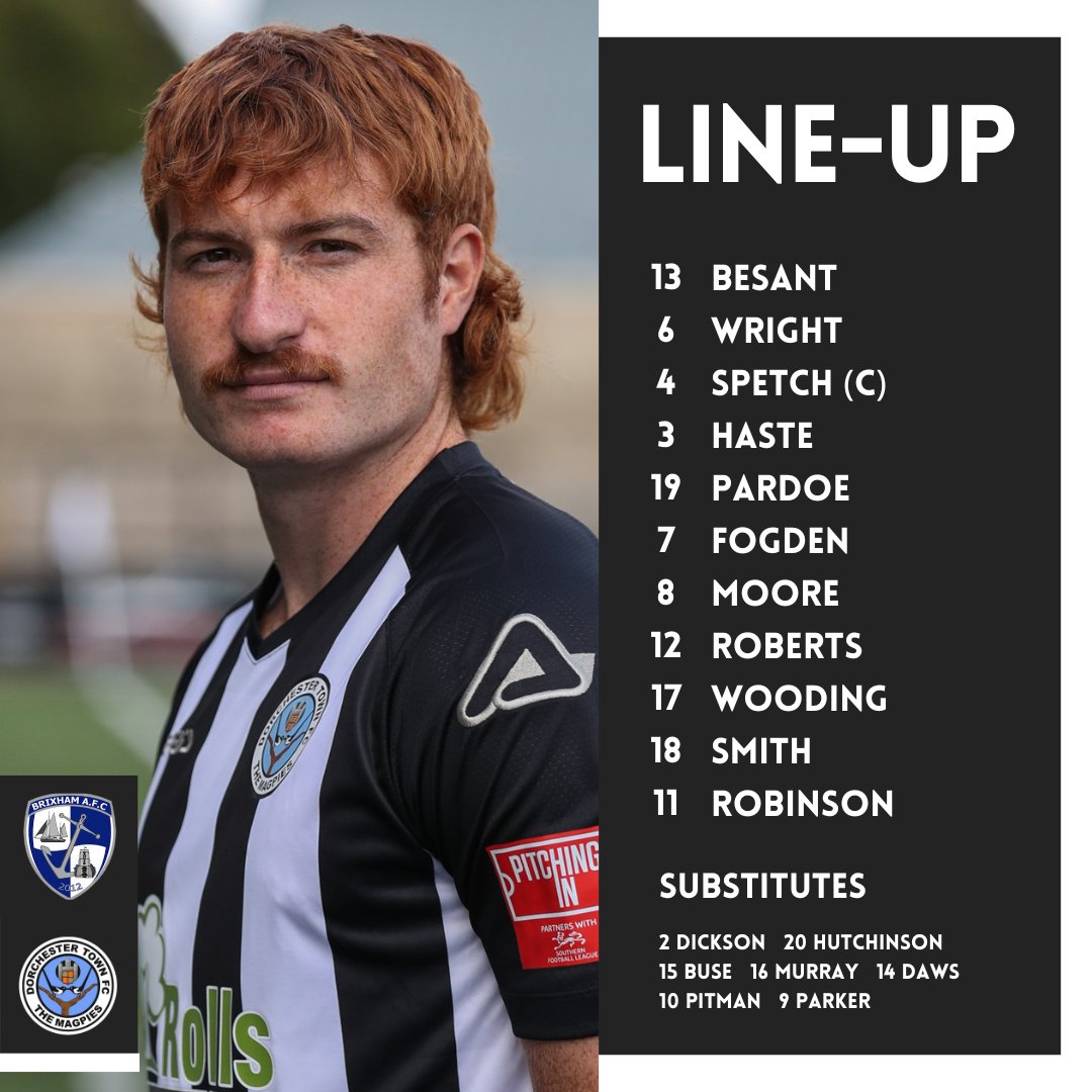 🔢 | 𝗧𝗘𝗔𝗠 𝗡𝗘𝗪𝗦

Your Magpies XI for the FA Cup today! 🙌

🔒 Unchanged starting lineup from midweek
💪 JD and Buse back on a seven-strong subs bench

#WeAreDorch ⚫️⚪️