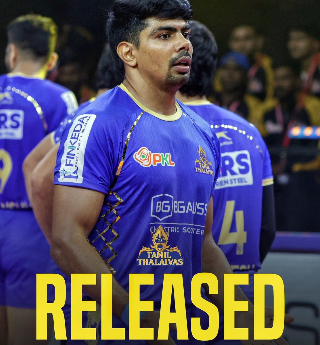 enigma_gop's tweet image. Pawan released from Tamil thalaivas. Much needed 

#pkl12 #prokabbadi #kabbadi #tamilthalaivas