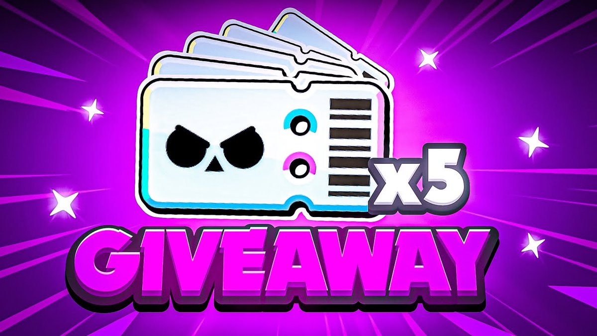 5x Brawl Pass Plus Giveaway✨ 
To participate: 
Follow <a href="/asvboybs/">AsvboyBS</a> 
Like &amp; Repost 
and Reply for extra luck!  

The winners will be announced on September 21st!!  

Good luck to everyone🍀
#brawlstars #giveaway #brawlpass
