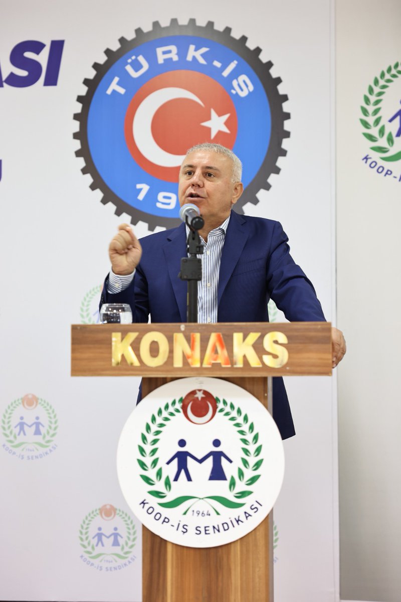 📍Samsun Şubemizin Olağan Genel Kurulu’na katılarak Koop-İş ailesinin güçlü dayanışma ruhunu bir kez daha hissetmek, benim için büyük bir gururdu.

🔹️Konuşmamda; Kamu Çerçeve Protokolü görüşmeleri boyunca yaşadığımız tüm zorluklara rağmen hem masada hem sahada onurlu ve kararlı
