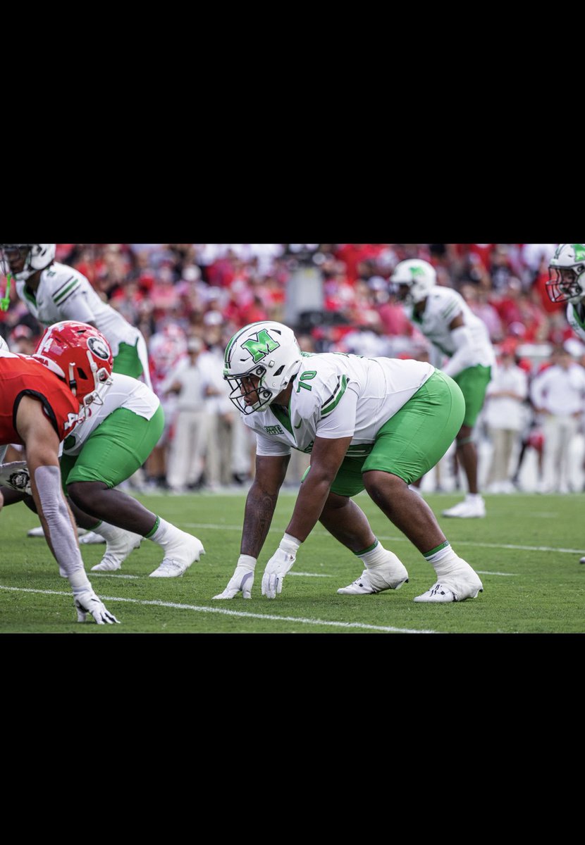God got US today 💚🙏🏾 we live at 6 in the Joan <a href="/HerdFB/">Marshall Football</a> #LLTB