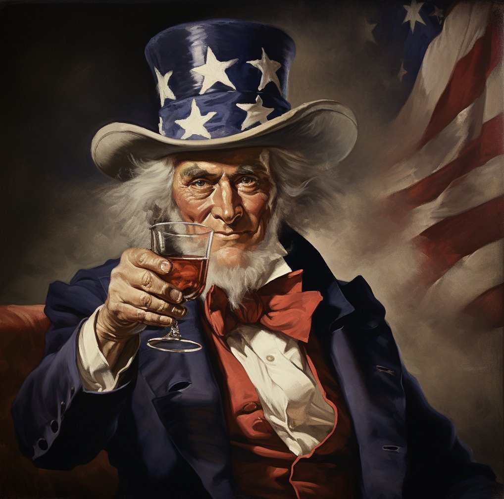 Today we celebrate Uncle Sam Day!  It's believed that the Uncle Sam character was based on Uncle Sam Wilson, who was born on September 13, 1766.  There's nothing more American than Uncle Sam and Bourbon!
.
#bourbon #usa #america #unclesam