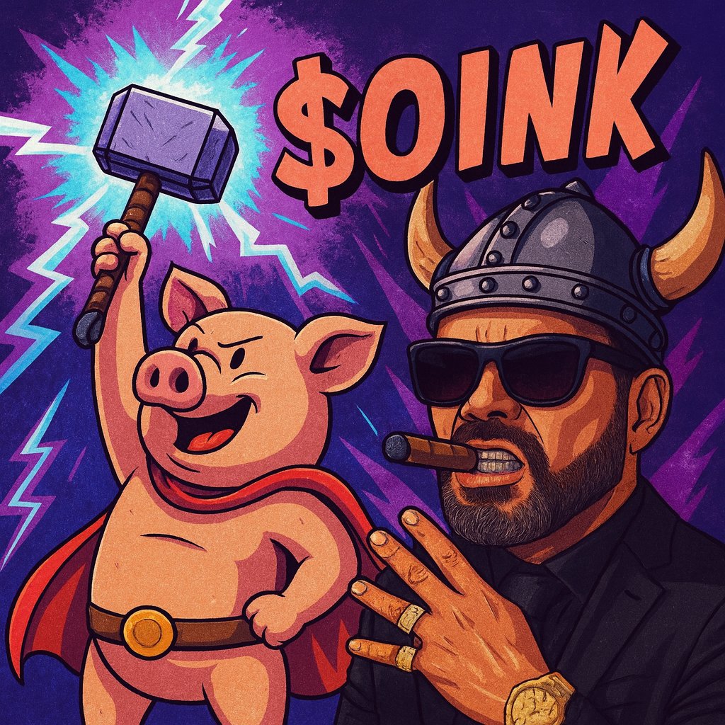 $OINK keeps printing those green candles, and the momentum isn’t slowing down today. The treasury is already worth over $150,000, and the strategy is clear: when the market peaks, those funds will be converted into stablecoins, then bridged across multiple chains. 

The yield