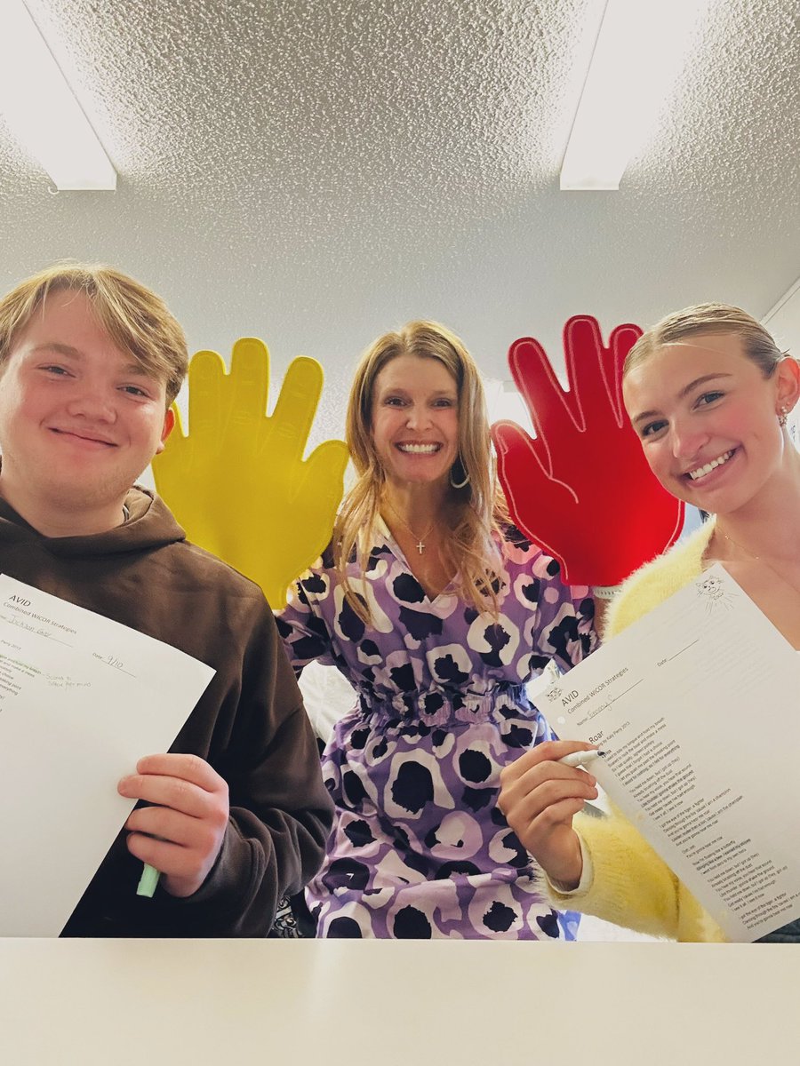 missliz31's tweet image. We celebrate the power of @AVID4College everyday ••• but this week was special! Visits, cheers, high fives, stickers, spotlights, a new podcast attempt, and a website! #AVIDDay is a gamechanger for scholars-- AND teachers! Proud to be #AVIDized 💥💙💛🖤❤️💙💥