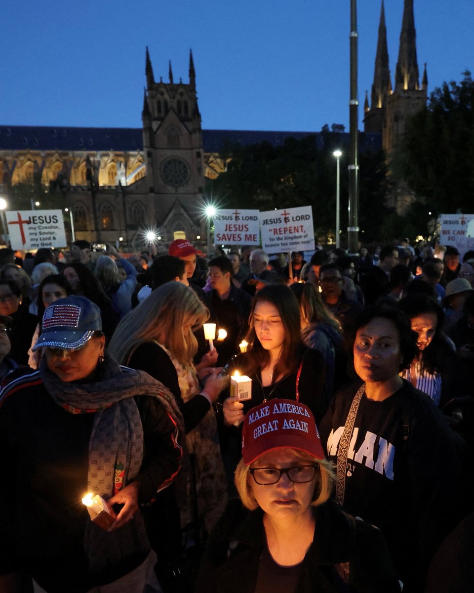 FoxNews's tweet image. CHARLIE’S LIGHT LIVES ON: Candlelight prayer vigils held around the world are honoring the life and legacy of Turning Point USA founder Charlie Kirk.