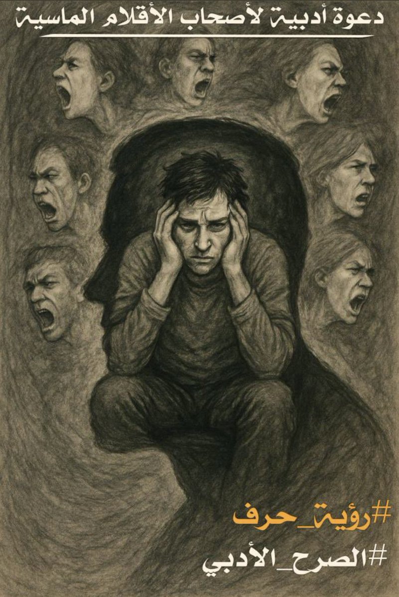 ذات عتاب سقط العشق طريح الخطايا وانتحرت الاشواق بي أنين وصراخ فأنا سقيمة هواه متروكه بين حطامي كيف اخرس هذا العويل من افواه لا تسكت فأصبحت حكايتنا على الطرقات المظلمة🍃🍃
#الصرح_الأدبي
#رؤية_حرف 
#حكاية_حرف
#بيرق_الشعر_للدعم 
#تراتيل 🍃🍃