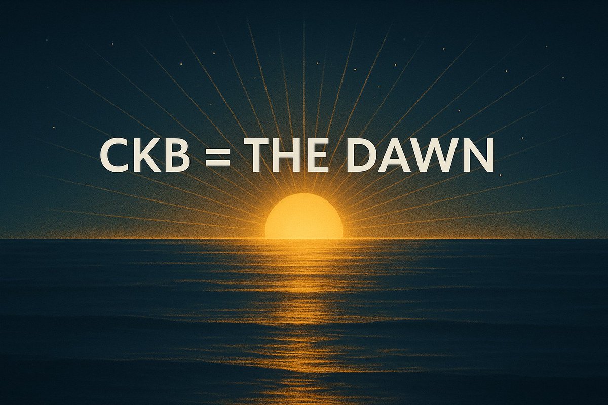 ✍️ The Long Wait for the Dawn

$CKB is not just a blockchain. It represents a civilization-level shift that is still being born.
Every revolution looks “too far away” before it happens.
But history shows: distance is not failure — it is rhythm.

→ In the 1990s, the internet was