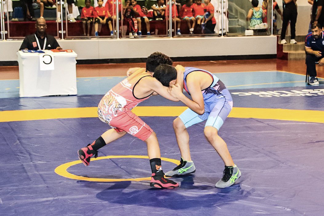 KSA_Wrestling's tweet photo. حمــاس كبيــر من براعمنــا 💚🔥

في انطلاق اولى بطولات الموسم 🤩

بطولة المملكة للمصارعة الرومانية للبراعم تحت 10 سنوات 🤼‍♂️ https://t.co/4Lls4ReYwc