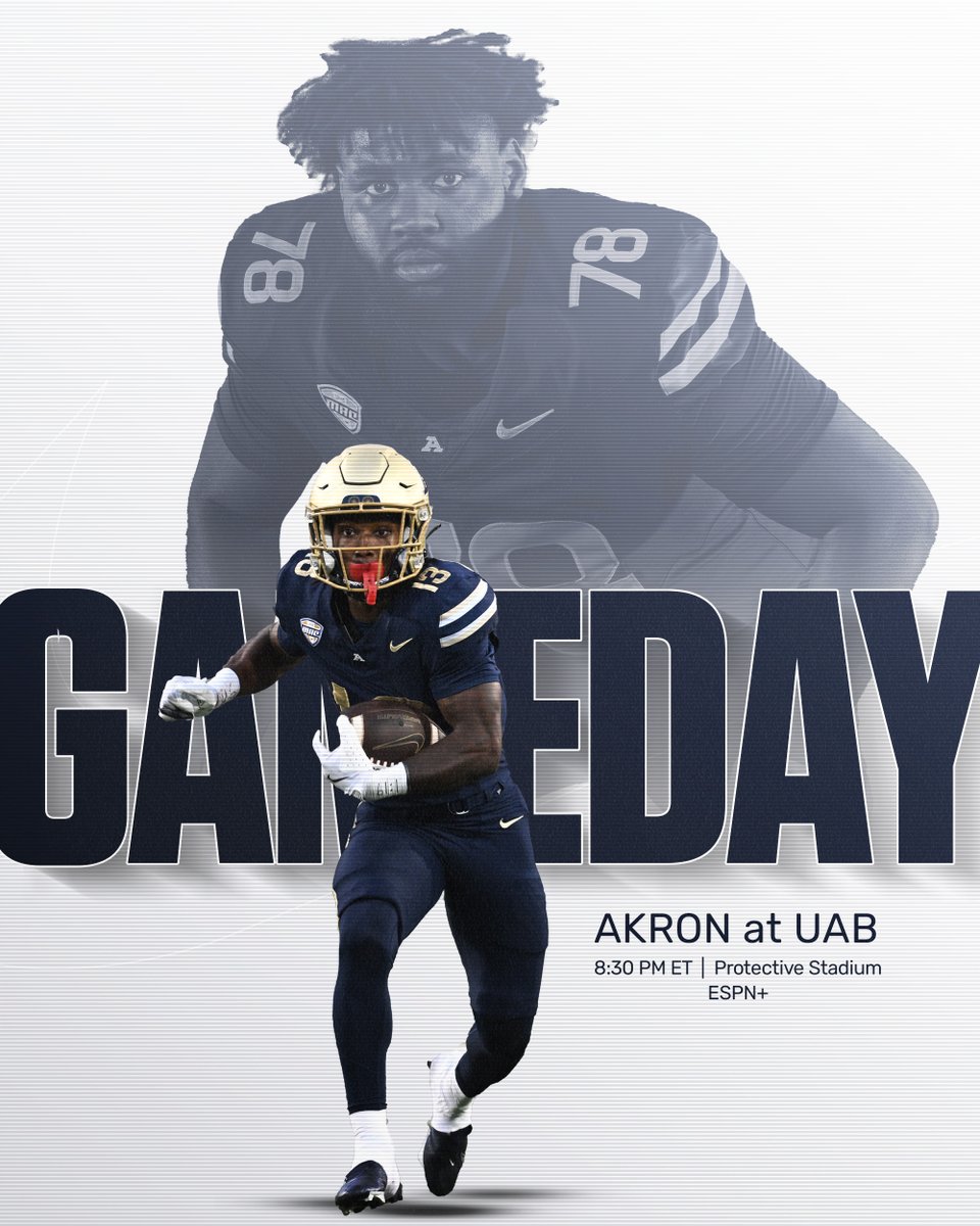 Akron Football tweet media