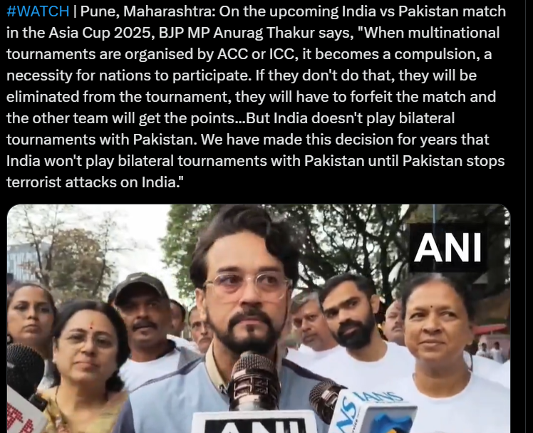 anujdhar's tweet photo. He is correct about "compulsion". International agreements once accepted by a nation must be honoured. For instance, in 1971, India agreed with a UN treaty that said that persons accused of war crimes during the World War II would not escape prosecution no matter how many decades have gone by. An unseen holy man somewhere in UP was very angry when he came to know of the Govt's decision.