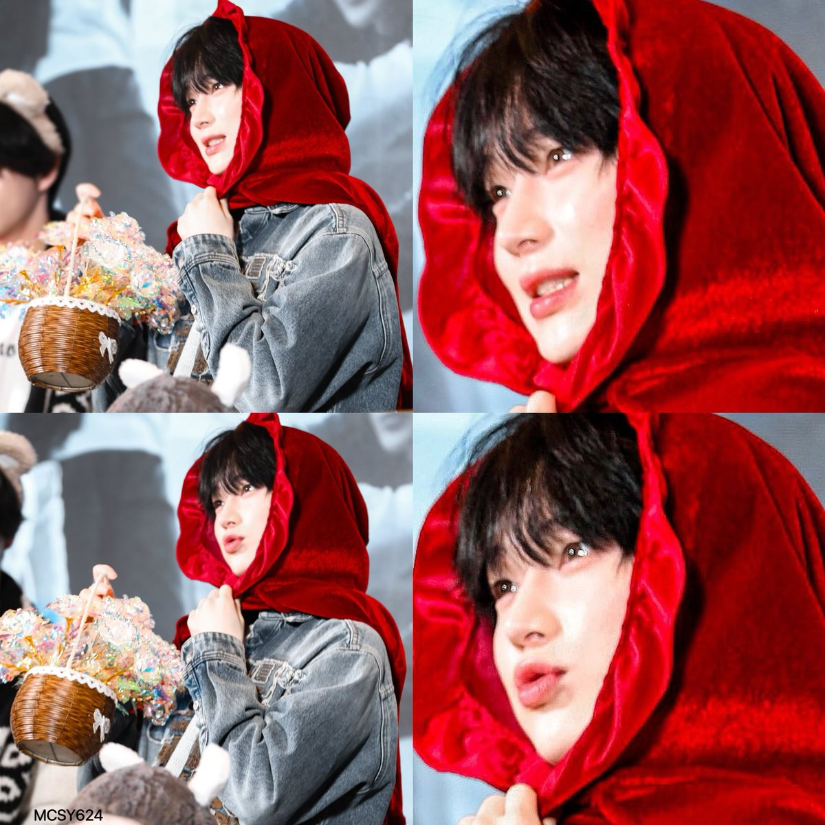 red riding hood 🦊🍒