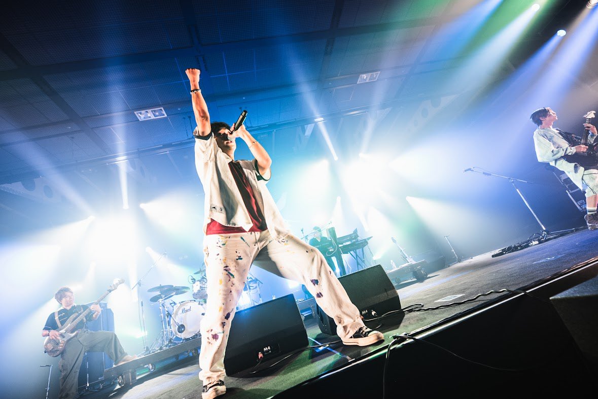 yappatakashi's tweet image. 本日は青春ヶ丘俊光で

おぼろっく2025
~TSURUGA MUSIC FESTIVAL~

今年の夏ラストのライブ。
地元の方も沢山観に来てくれていたみたいでとても温かい会場で最高でした！

また帰って来たいね！！

ありがとうございました！！

#青春ヶ丘俊光
#おぼろっく2025

photo by @natsu_sato0629