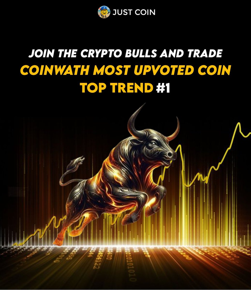 defi__emzy's tweet image. 🚀DAY 4 – #Web3DesignChallenge
Designed a bullish crypto promo ad for JUST COIN!  
🔥 Highlighting the most upvoted coin on Coinwath  
📈 Visuals that scream momentum and trend dominance  
#Web3Design #CryptoMarketing #BullRun #DesignChallenge #Day4 
@JUSTCOINFUN