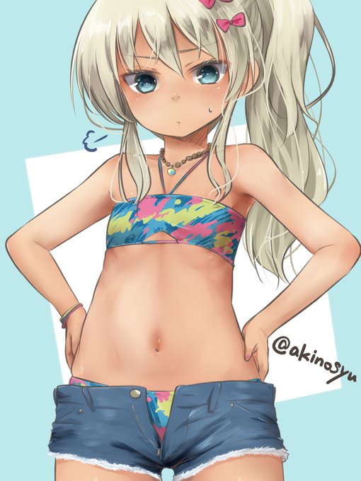 水着グレのおなか

水着が終わるとおなかを隠してしまうから今のうちに堪能しておく

#艦これ 