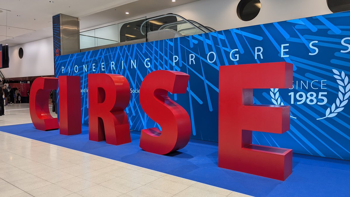 One more year! Ahead lie amazing days to learn, share knowledge, and reconnect with friends! #CIRSE2025