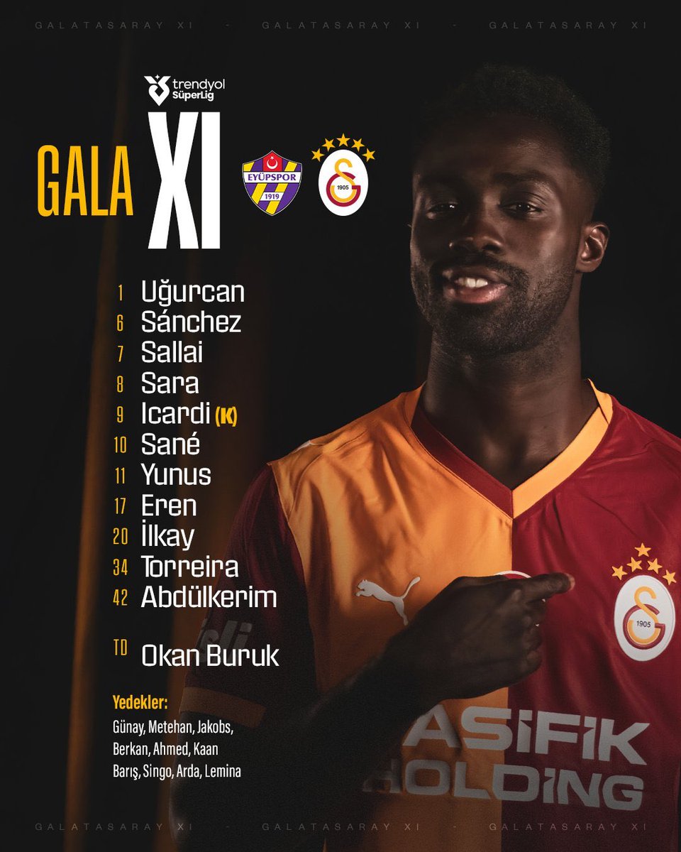 İlk 11’imiz 🧐