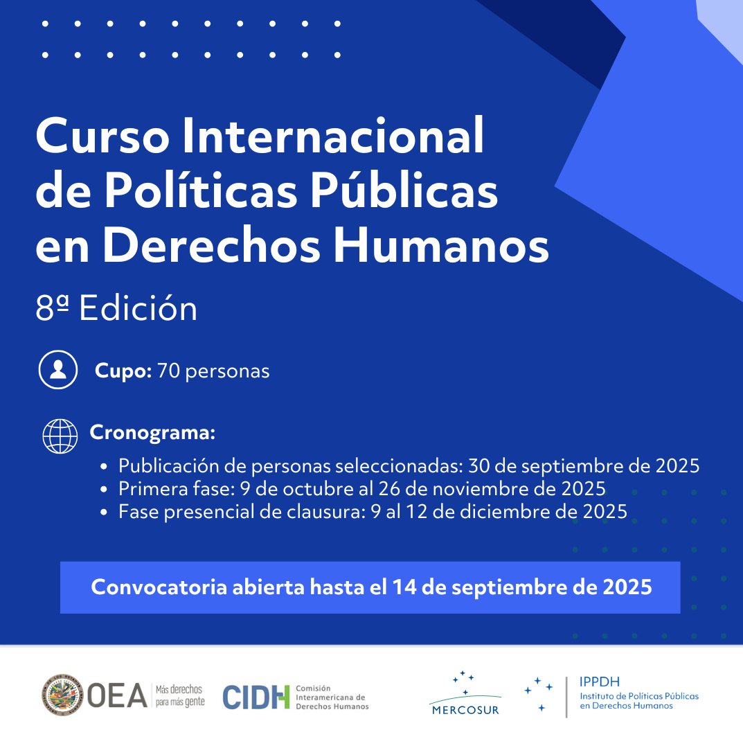 CIDH - IACHR tweet media