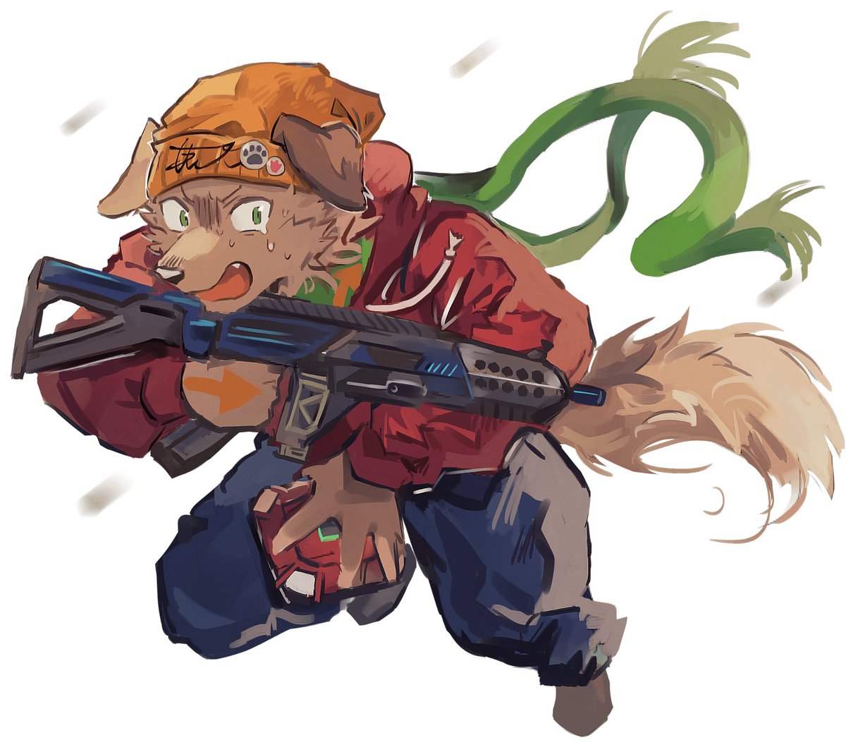 ということで、ささき様（<a href="/sski_0/">ささき</a> ）にSkebでご依頼してVALORANT用とAPEX用の立ち絵を描いていただきました!!!
ヴァロはセンチでカッコイイイメージ!!
エペは漁夫とかでてんやわんやしてるイメージ!!!
どちらも格好良く（かわいくもある）描いてもらってます!!!

ささき様本当にありがとうございます!!