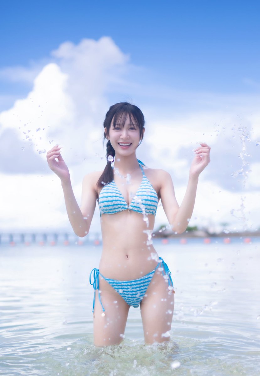 新人会社員の水着ですどうですか？🩵