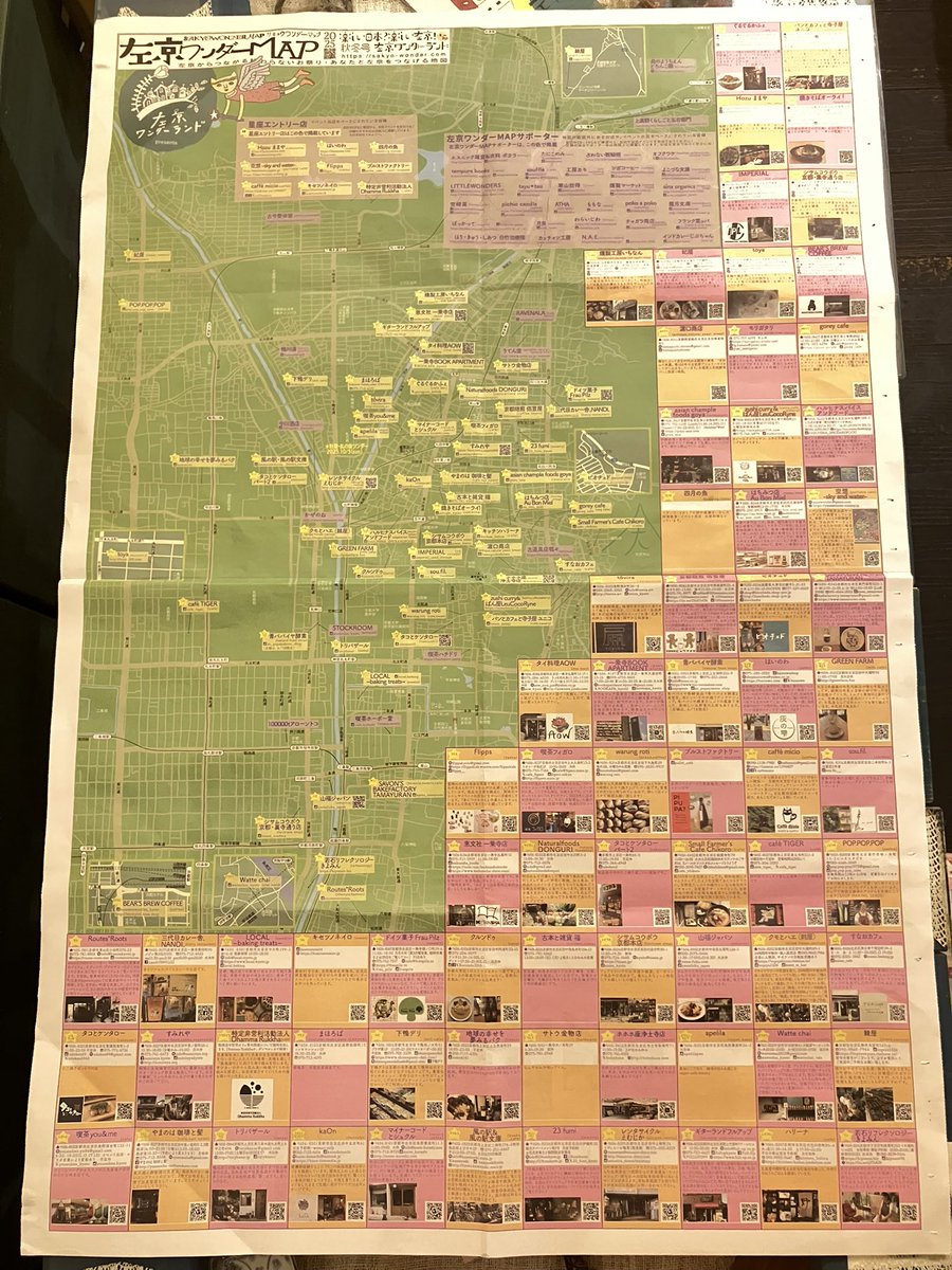 秋祭り(10/5@糺の森)のポスターと
左京ワンMAP秋冬号
完成しました！
取り急ぎのご連絡〜