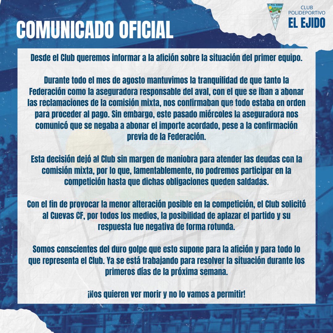 Polideportivo El Ejido tweet media