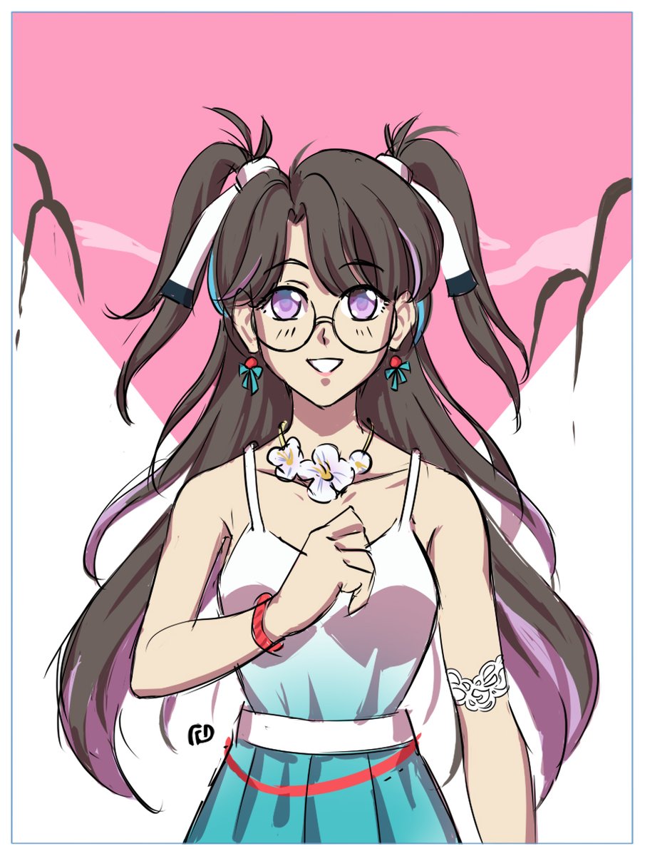 redzippie's tweet photo. Currently working on a #Zhezhi  fanart from #WutheringWaves, and its halfway done! Hopefully I can finish the rest soon... https://t.co/nxQqi6elwo