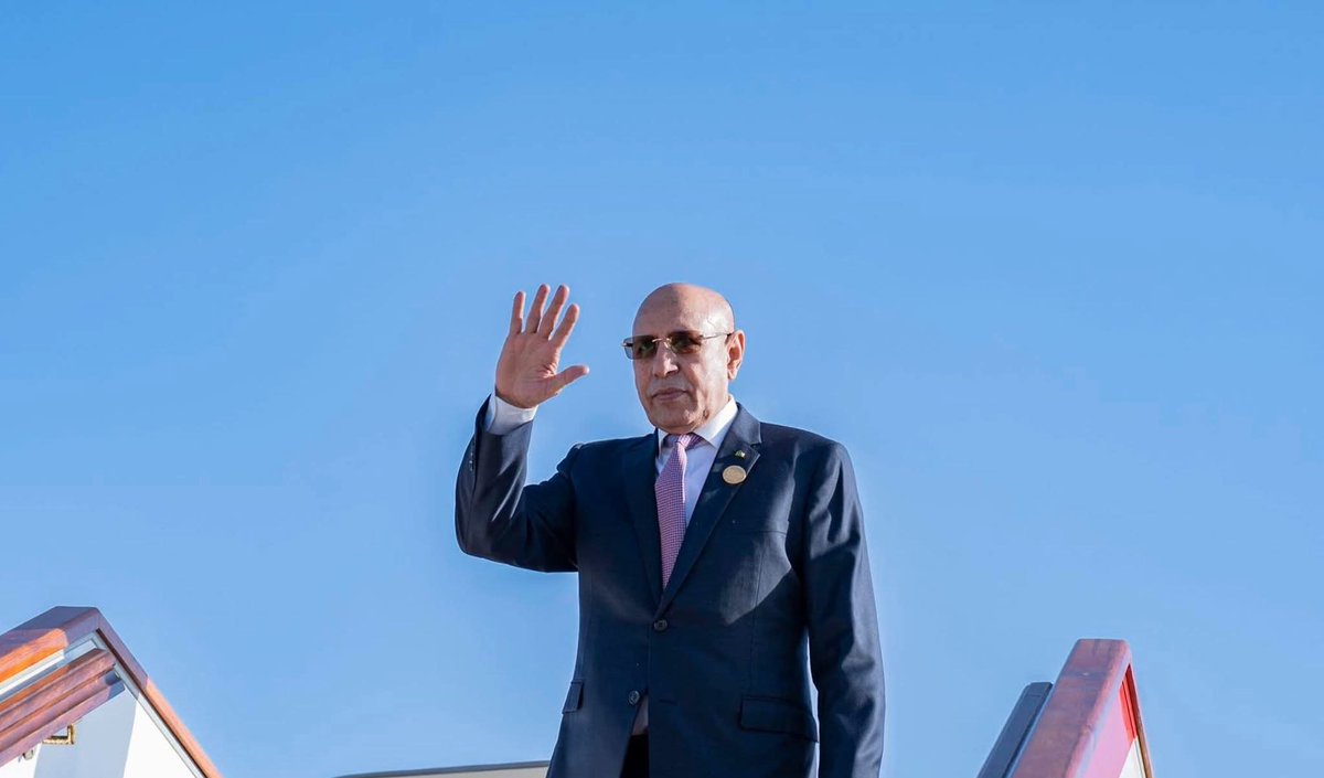 الرئيس محمد ولد الشيخ الغزواني يتوجه مساء غدٍ إلى الدوحة للمشاركة في القمة العربية والإسلامية الطارئة لمناقشة الردود على الهجوم الإسرائيلي الأخير على العاصمة القطرية 🇲🇷#موريتانيا #القمة_الطارئة #الدوحة