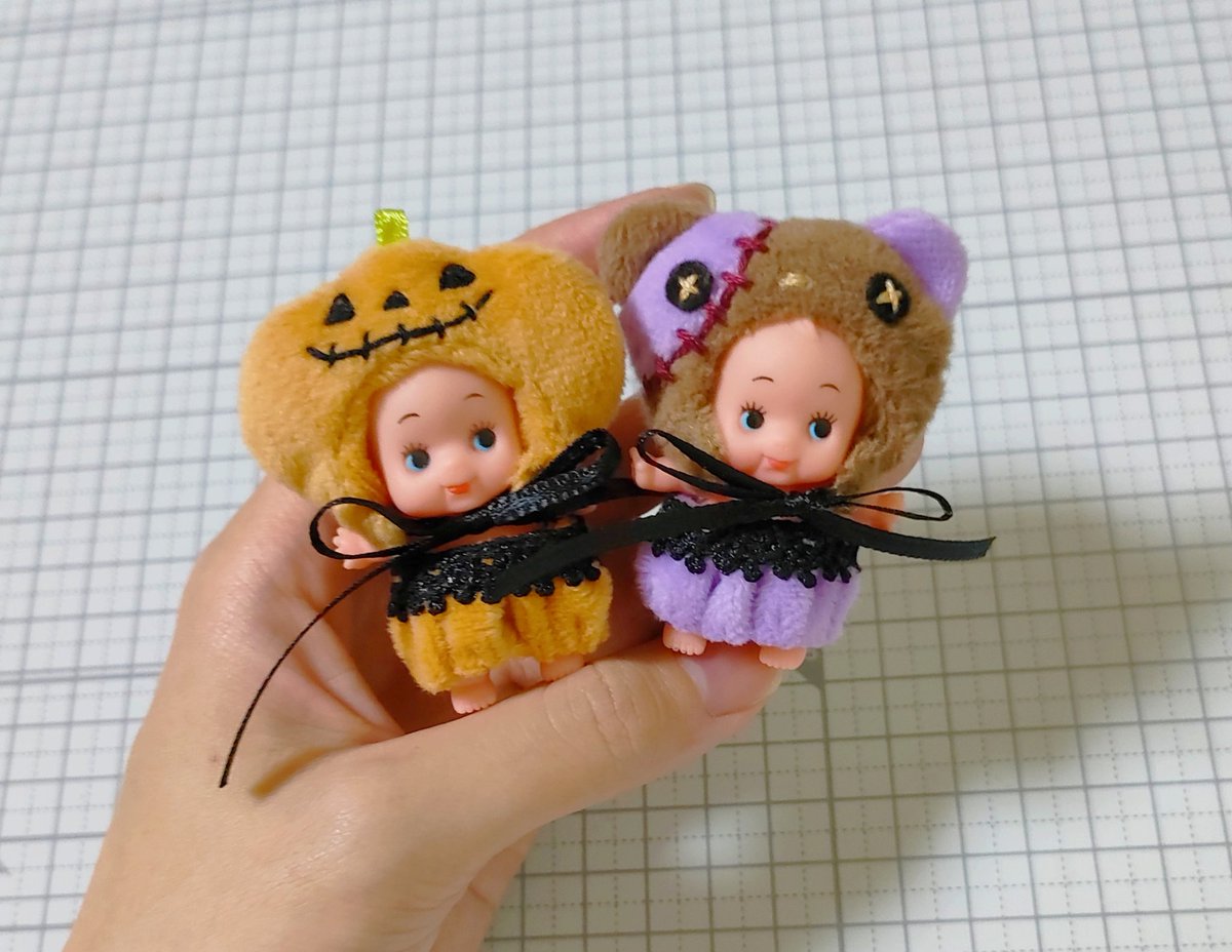 ぷちまる (@_puchi_maru_) on Twitter photo ハロウィン少し作ります🎃💜🧸 ハロウィン少し作ります🎃💜🧸