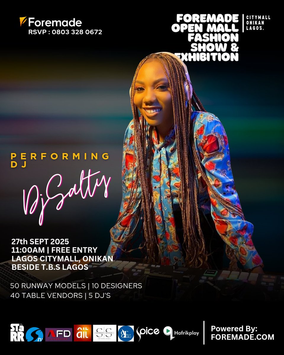 DJ Salty in the building... Can't Wait