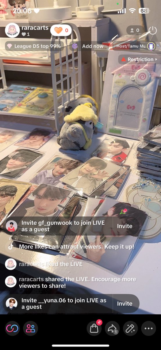 guysss ada yang mau cleareance salee start 10k buy 2 get 1 gaaa lagi mau stopcoll. ada yujin timeless jakarta jugaa

vt.tiktok.com/ZSHnkhmqgs279-…