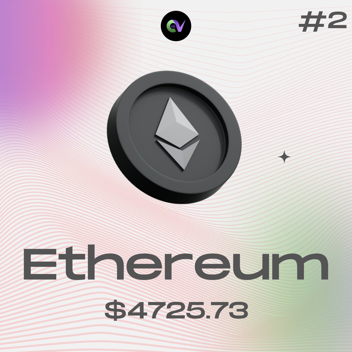 CryptoV75575's tweet photo. Discover today’s top trending cryptocurrency and stay ahead of the market with CVCapitals.
#CVCapitals #TrendingCrypto #CryptoTrends #MarketUpdate #DigitalAssets #BlockchainBuzz https://t.co/jwBecoJK0e