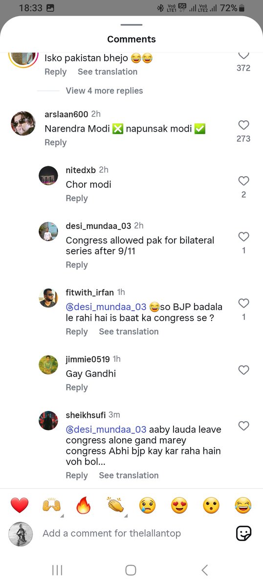 madelykagun's tweet photo. @BJP4India @PMOIndia @narendramodi @Uppolice @DelhiPolice @instagram Are we taking any actions on such people calling out NAMES to our Head of Nation or just keep our mouth shut https://t.co/2wdYwkjegR