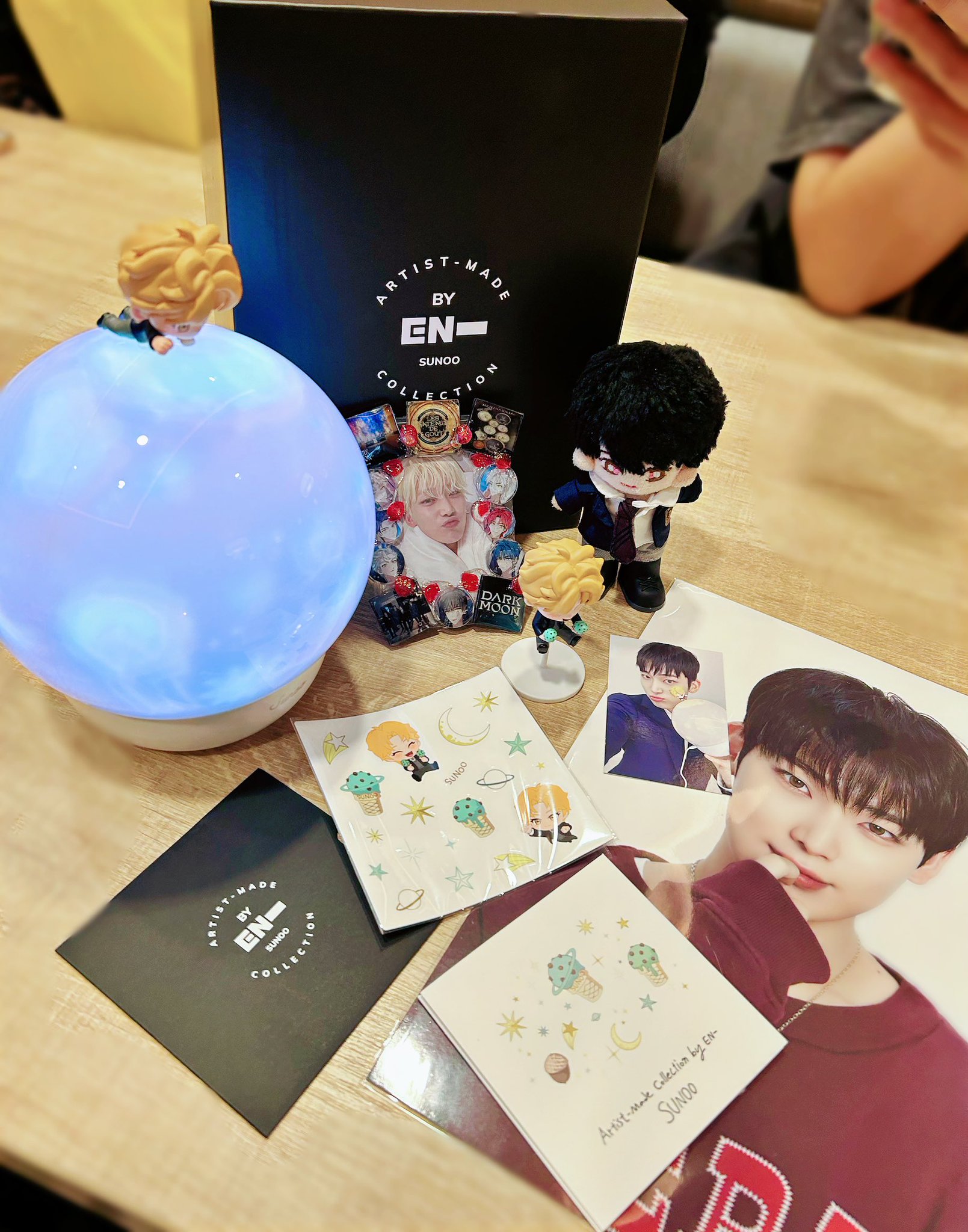 ENHYPEN ソヌ Artist-Made ビーニー アイボリー 1日1ソヌ 🦊💗 𖤐1988