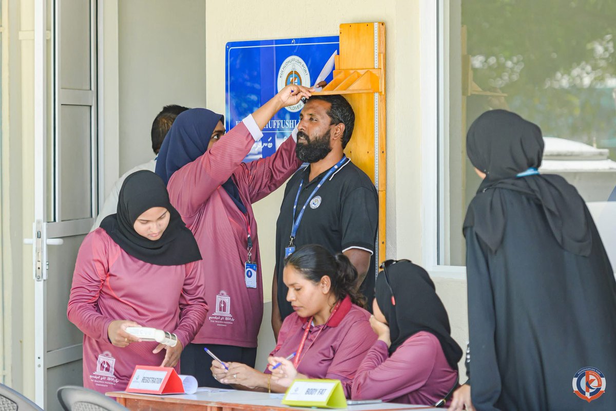 kffushiport's tweet photo. Appreciation extended to Kulhudhuffushi Regional Hospital for conducting a health screening program at Kulhudhuffushi Port, at the behest of Kulhudhuffushi Port Recreation Club.
Such initiatives contribute greatly to the wellbeing of the workforce and community. https://t.co/dY3DgwkJvd