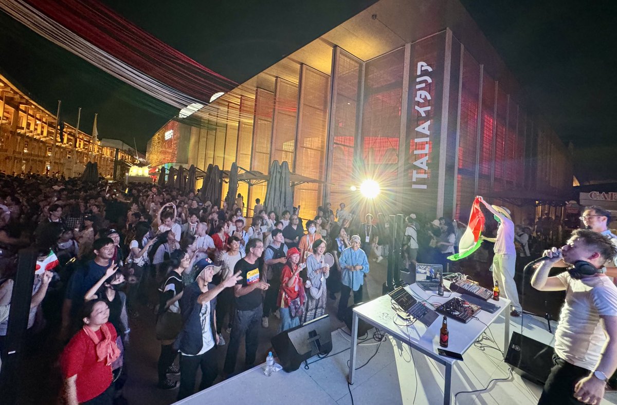 EXPO 2025 OSAKA イタリア館記念 Expo 2025 Osaka, Kansai, Japan 2025年大阪・関西万博