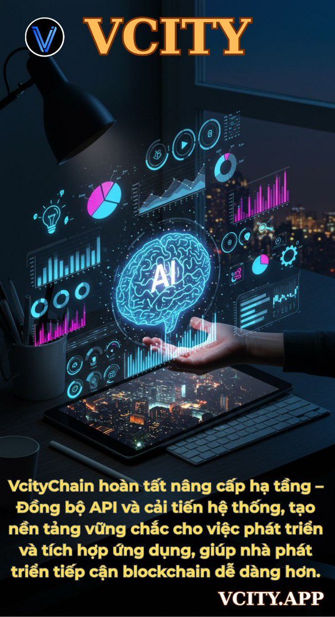 Vcitychain hoàn tất nâng cấp hạ tầng. Đồng bộ API và cải tiến hệ thống, tạo nền tảng vững chắc cho việc phát triển và tích hợp ứng dụng. Giáp nhà phát triển tiếp cận blockchain dễ dàng hơn.
