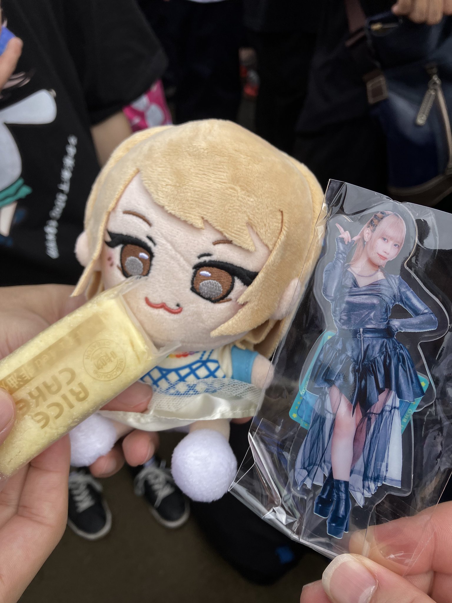 I'm RICO. 佐々木李子　ぬいぐるみ　りこぬい2種　　Ave Mujica I'm RICO. 佐々木李子 ぬいぐるみ りこぬい2種 Ave Mujica 5/3
