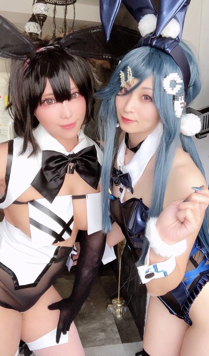 ♥️♦️NIKKE Cosplay♠️♣️
🐰🃏バニー合わせしてきた~~~♡♡

✔️🂱ベイ - ラディアントラビット
⇒みひろちゃん

✔ 💻エクシア - ハッカーラビット
⇒さづき