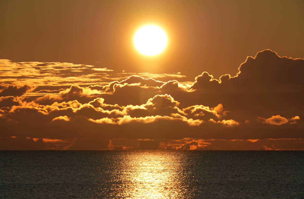 Lake Michigan sunrises that look otherworldly.