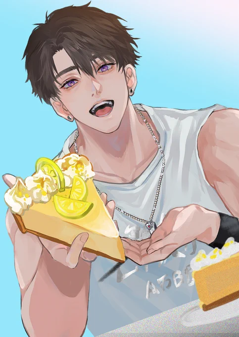 Say ahh~ #恋と深空 #LoveandDeepspace #マヒル #caleb #夏以昼