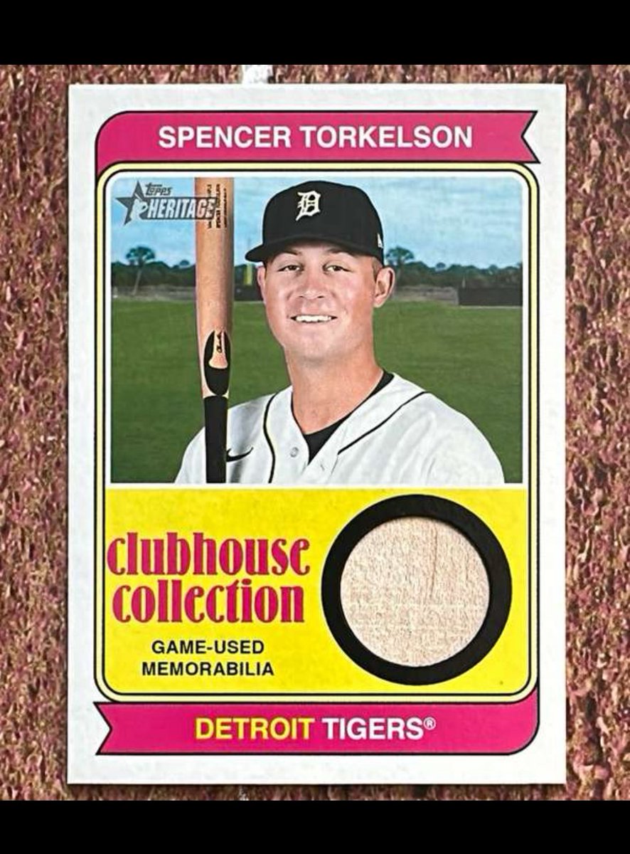 marvs_cards's tweet photo. CCR-ST Spencer Torkelson 2023 Topps Heritage - Clubhouse Collection Relics High Number $4.99

https://t.co/RHXSybN3iy https://t.co/vxhBAcCn3o