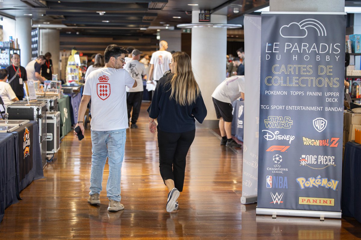 monaco__info's tweet image. Le Monaco Card Show 2025 présenté par @Voggt_fr se déroule actuellement au @Grimaldi_Forum 
 
Le temps d’une journée, Monaco devient la capitale des cartes avec la présence de nombreux exposants, invités et collectionneurs.

Reportage dans notre JT de ce soir.