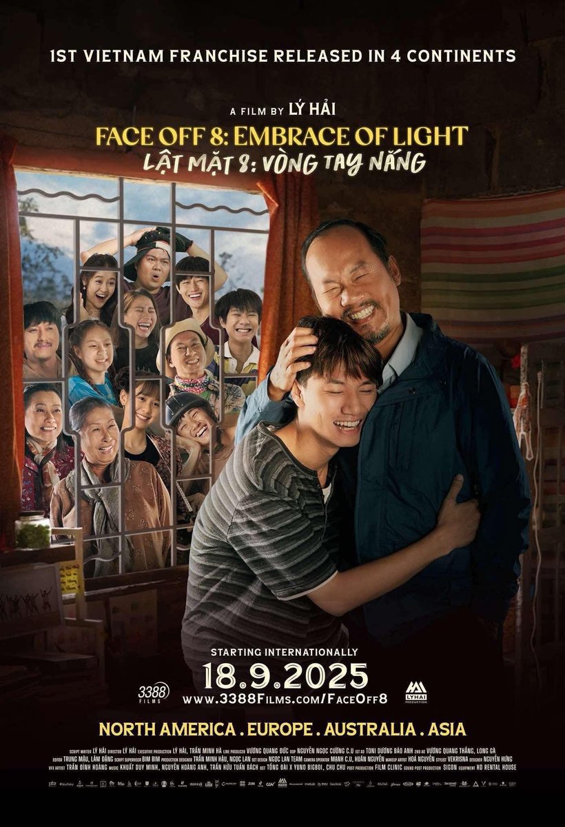 bonhok56's tweet photo. Face Off 8: The Embrace of Light wwill premiere on September 18 in North America, UK, France, Australia, New Zealand, Norway, Sweden, Bulgaria, Czech Republic and Slovakia. Japan and Poland release on October 3, followed by Germany on October 9 #HODONGQUAN #ShowItAllVietnam https://t.co/JmpdV2PttZ
