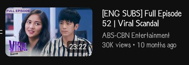 Rewatching Viral Scandal — the very first Pinoy series I diligently followed from start to finish. I even stayed up late just to catch the early episodes! The cast’s acting prowess and the undeniable chemistry between Charlie and Joshua made it all worth it. 👏